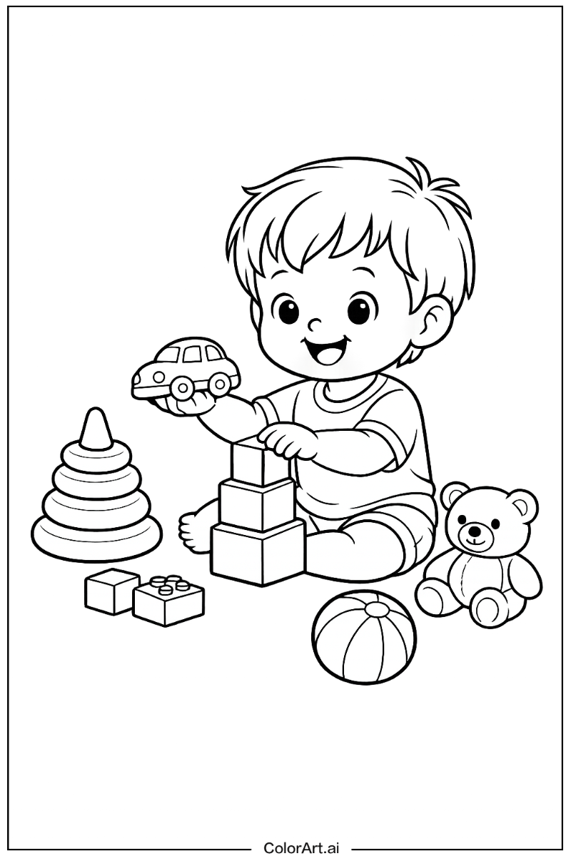 Toddler age 3 Toddler Scene 2