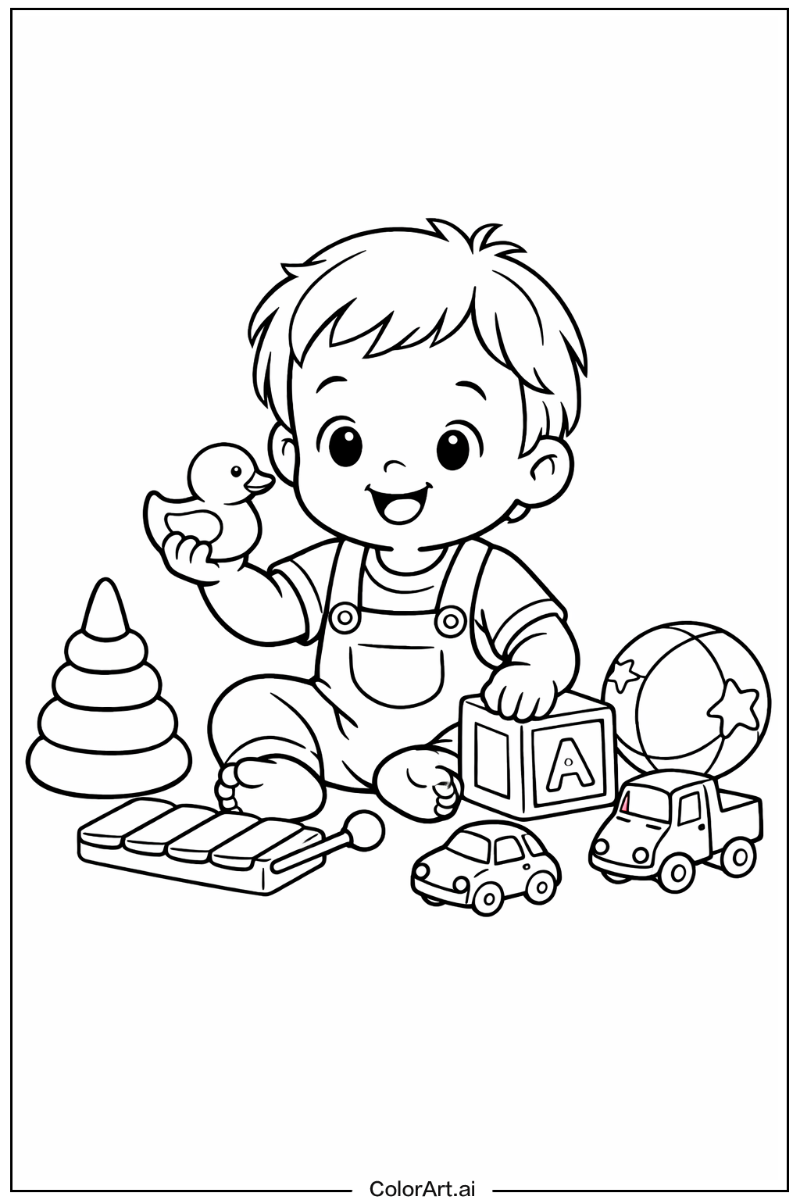 Toddler baby Toddler Scene