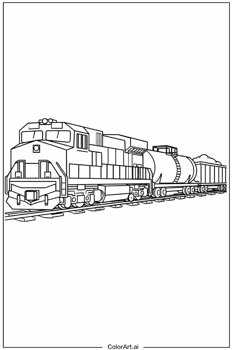 Freight train Train Scene