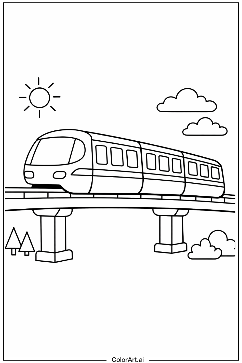 Monorail Train Design