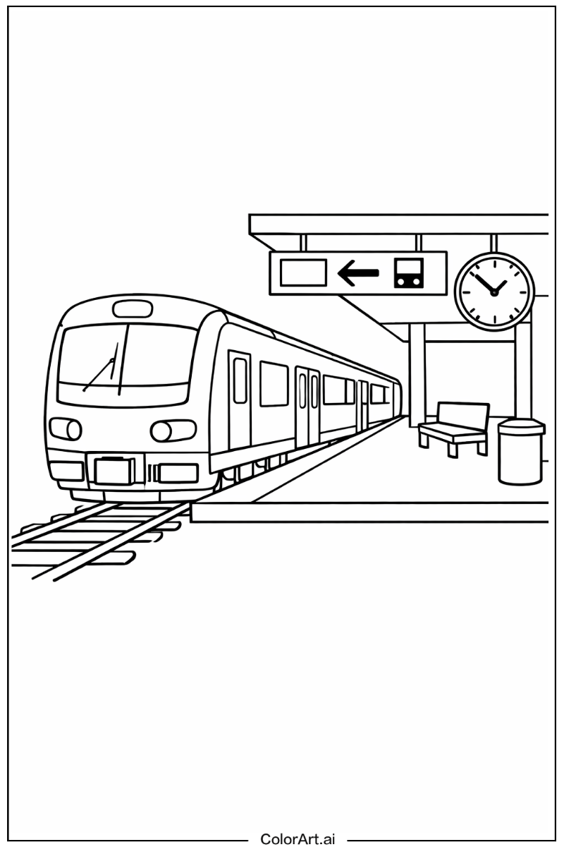 Train station Train Design