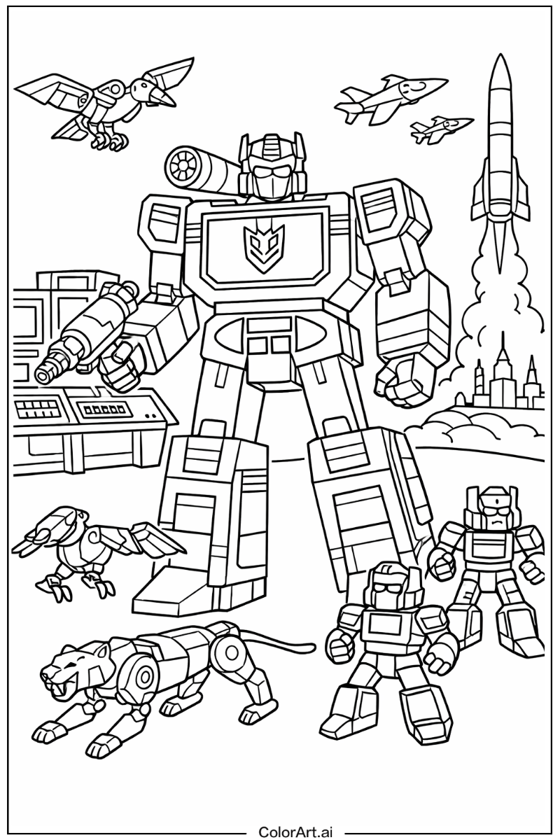 Transformers with Soundwave Theme