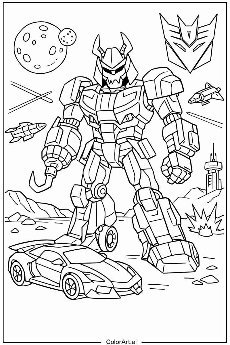 Lockdown Transformers Scene