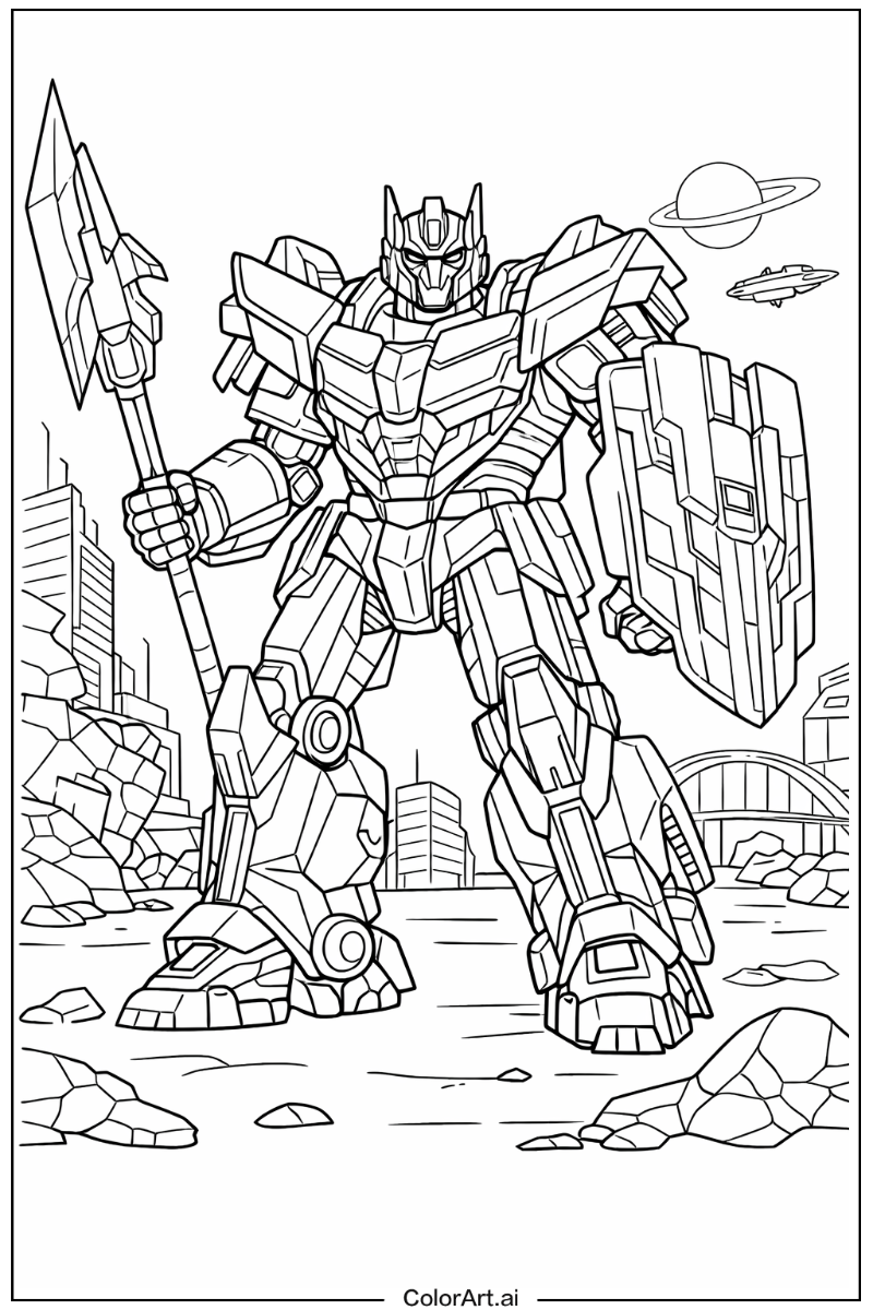 Transformers with Sentinel prime Theme