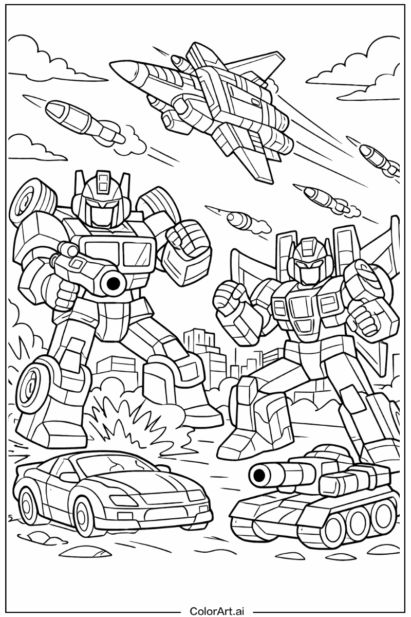 Action Transformers Scene