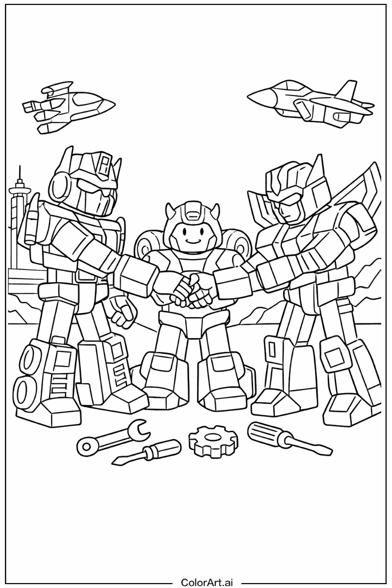 Teamwork Transformers Design