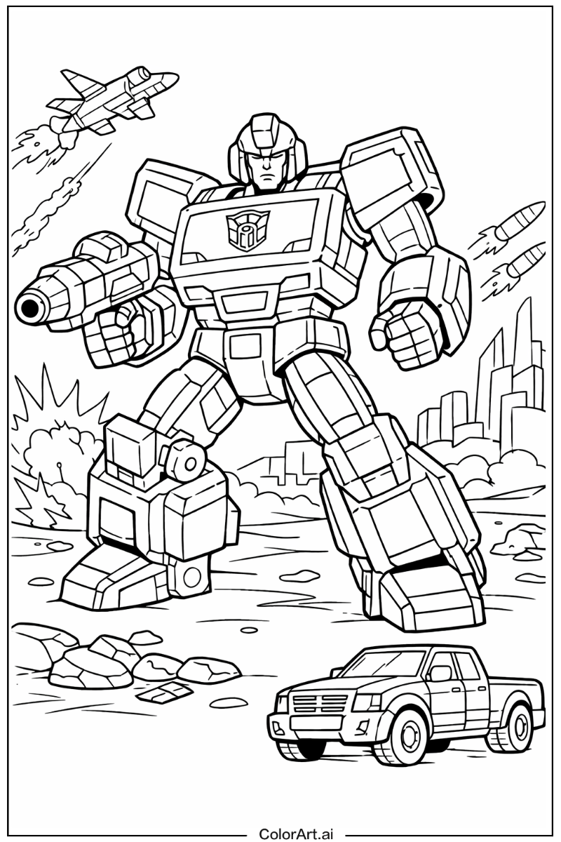 Transformers with Ironhide Theme 2