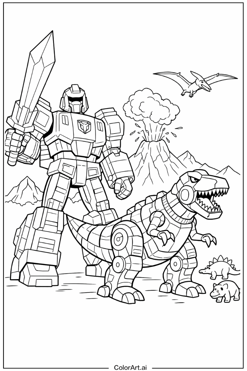 Transformers with Grimlock Theme 2