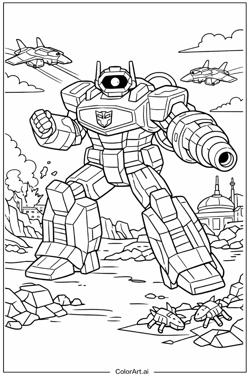 Shockwave Transformers Scene 2