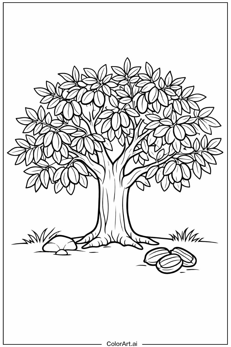 Pecan tree Tree Scene