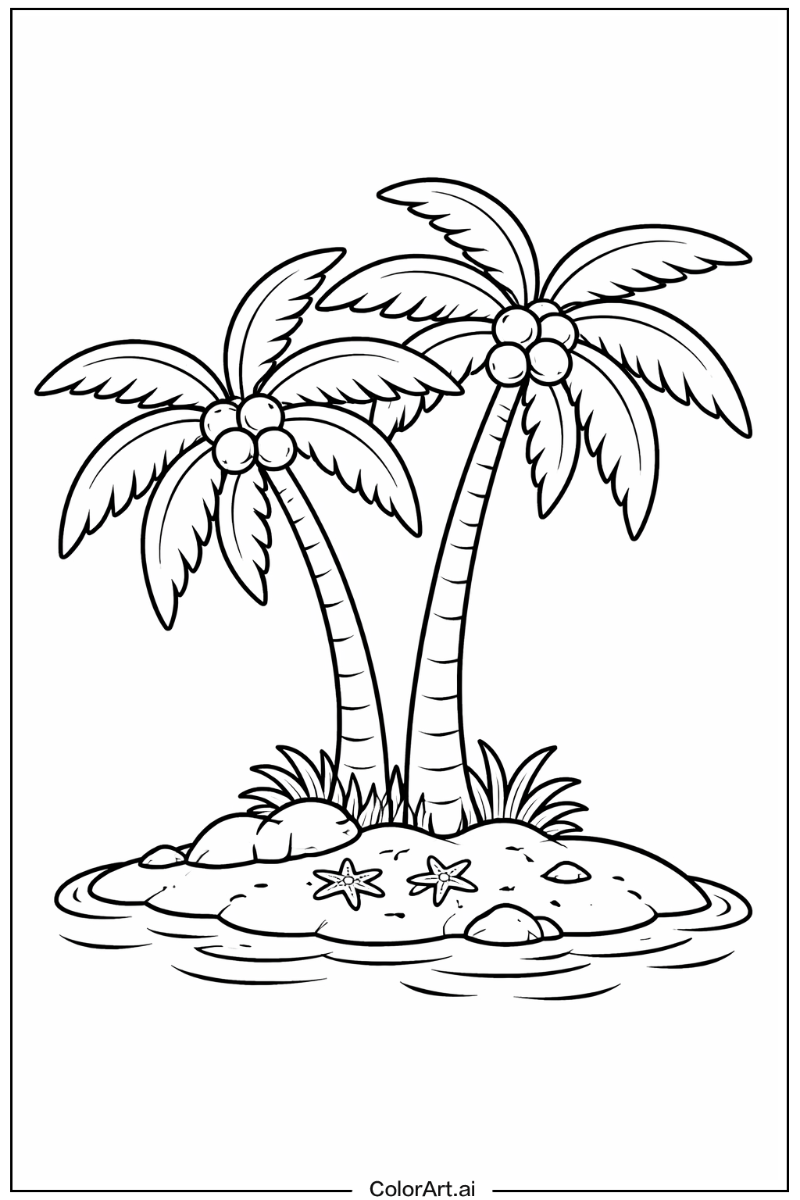Coconut tree Tree Design