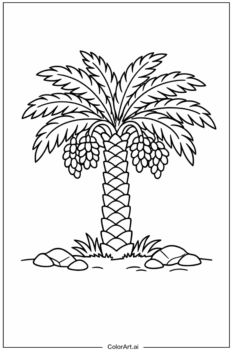 Date palm tree Tree Scene