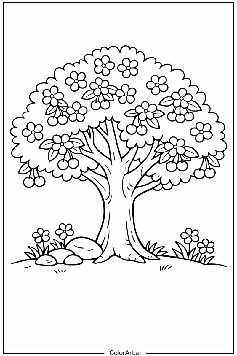 Cherry tree Tree Design