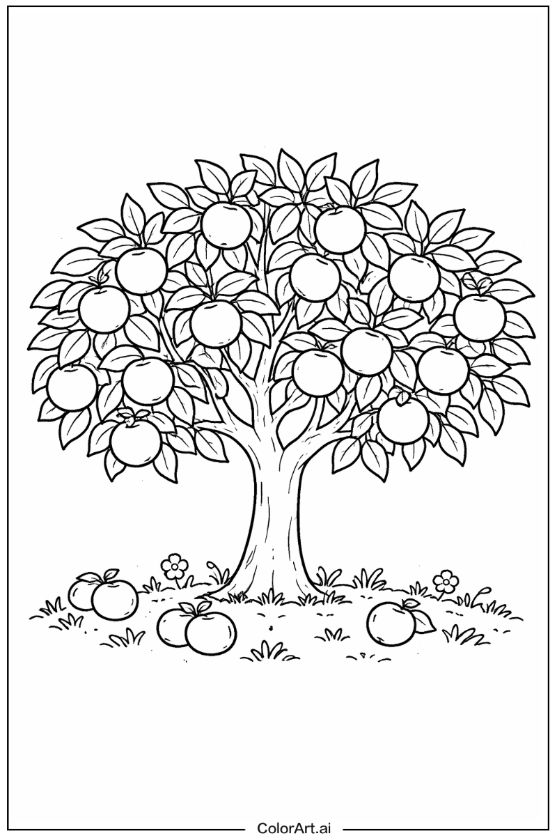 Peach tree Tree Scene