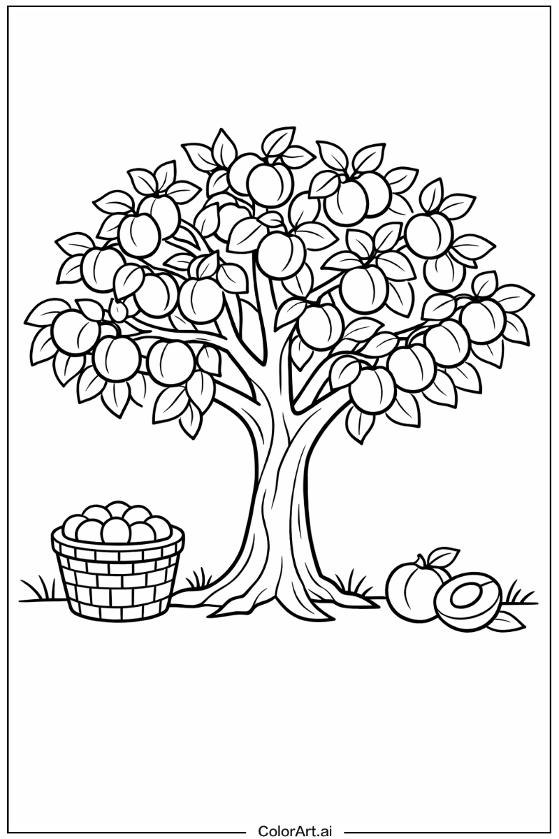 Apricot tree Tree Design