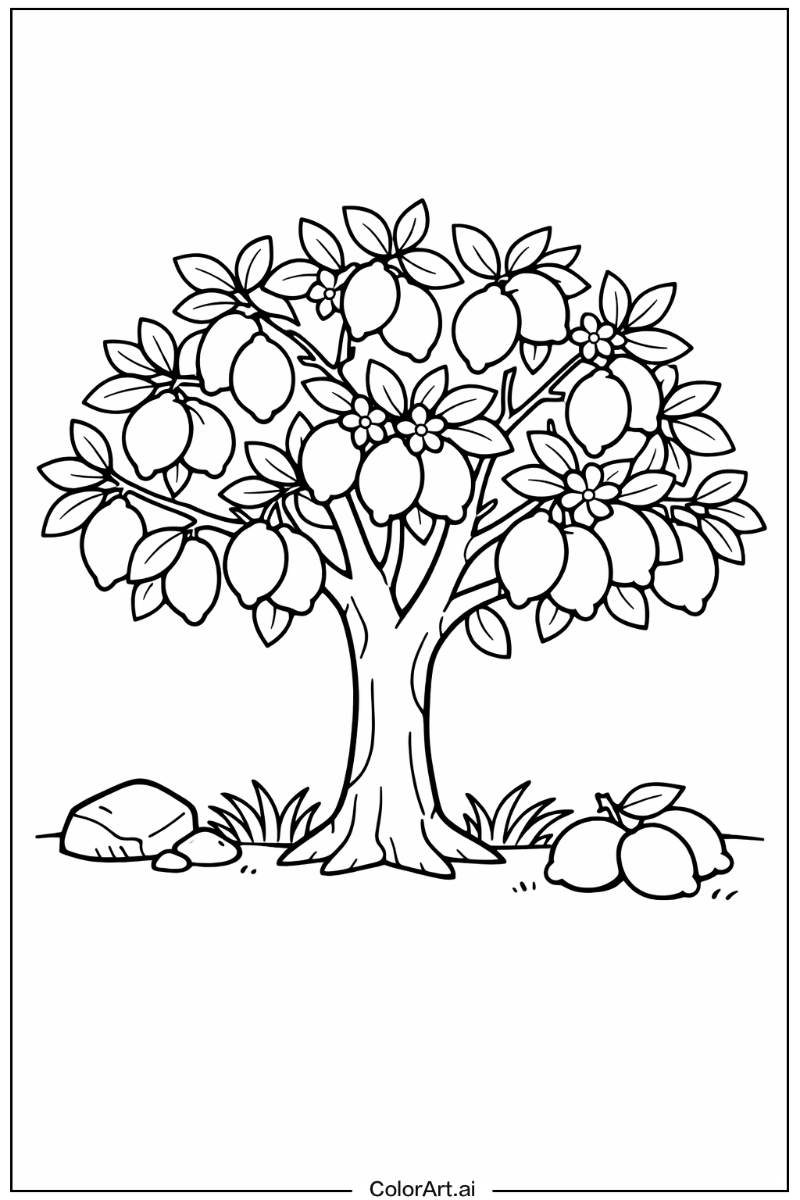 Lemon tree Tree Design