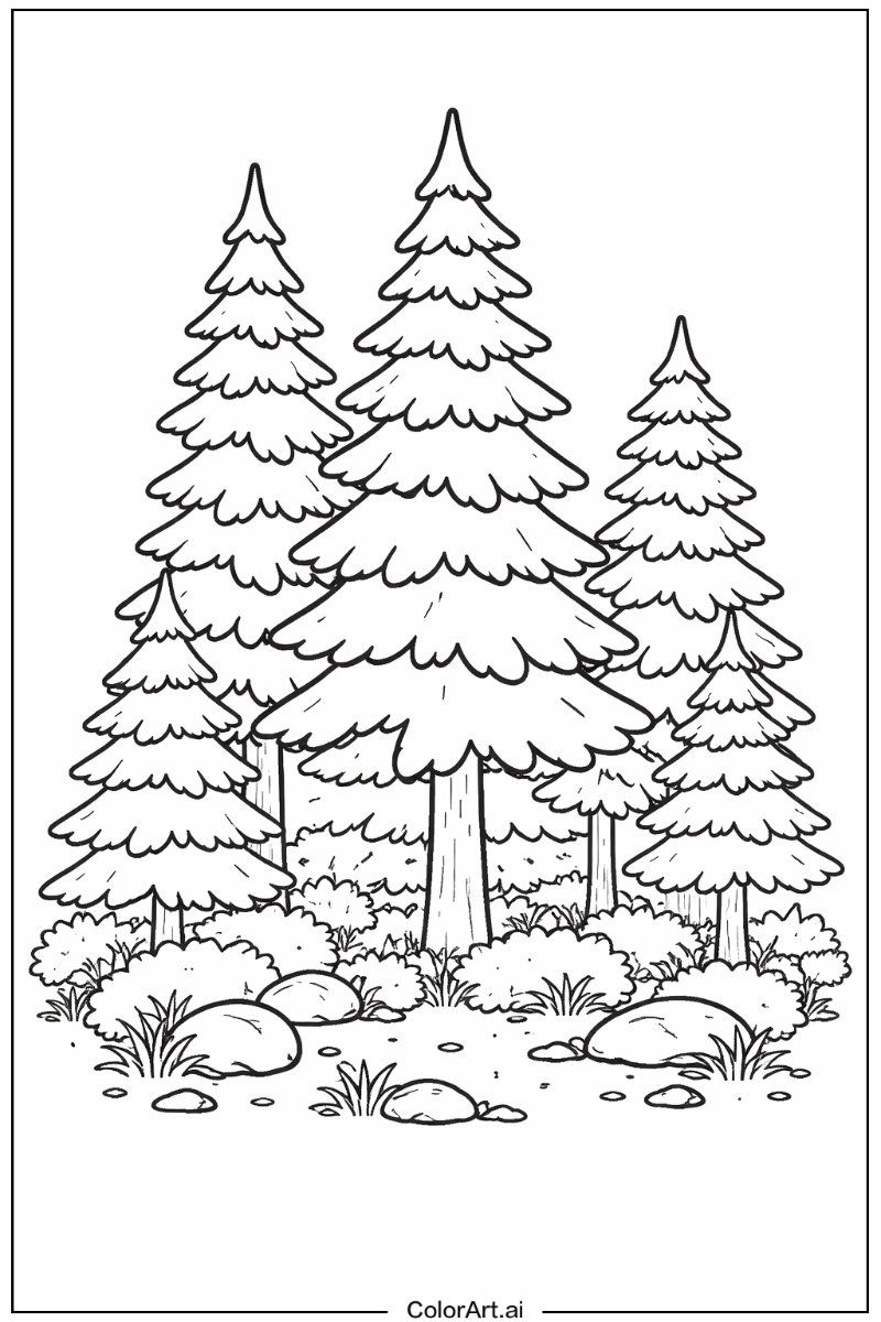 Pine tree Tree Scene