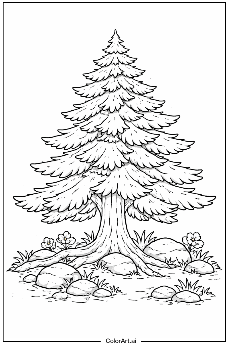 Cedar tree Tree Scene