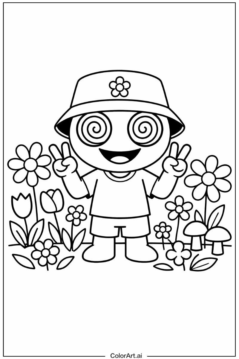 Trippy in a Garden 2