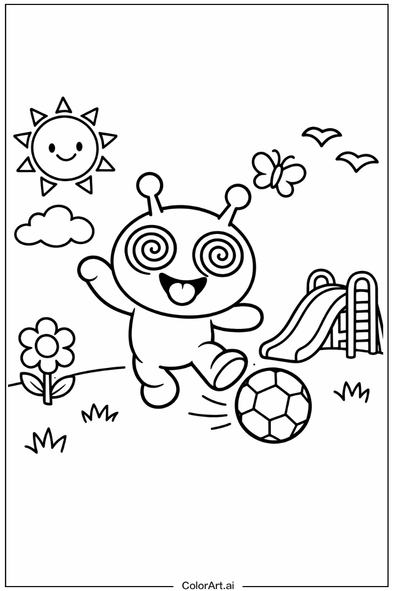 Trippy Playing Outside 2