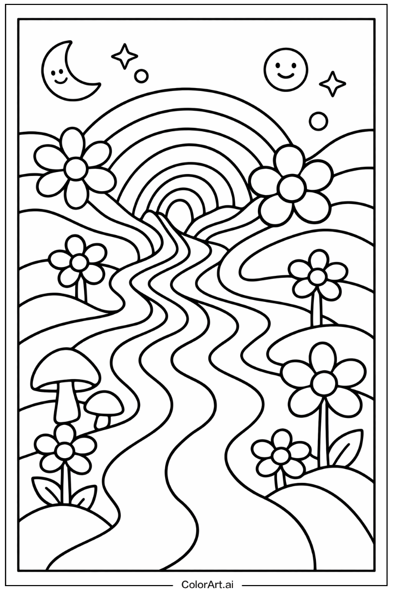 Trippy with Flowers 3