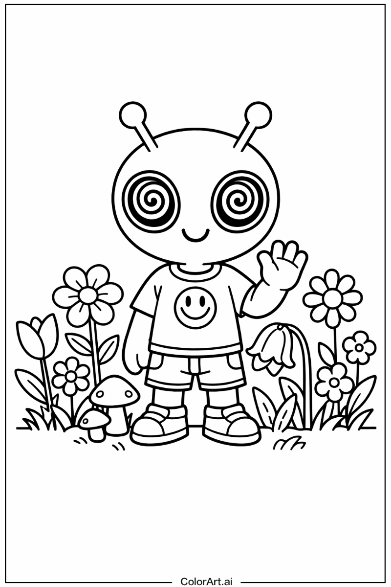 Trippy in a Garden 4