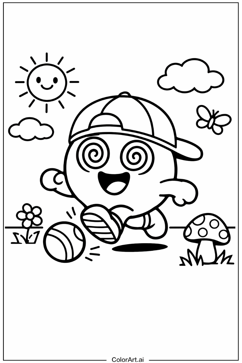 Trippy Playing Outside 1