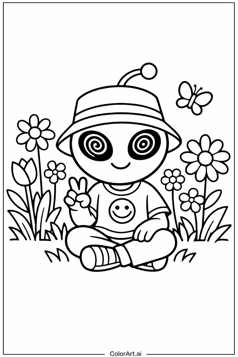 Trippy in a Garden 5