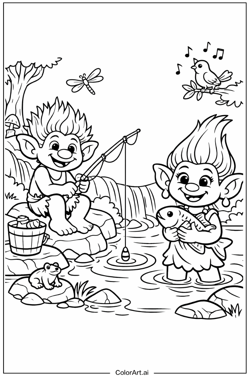 Creek trolls Trolls Design 2