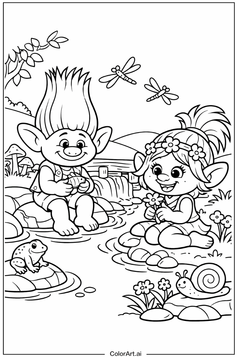 Creek trolls Trolls Design 3