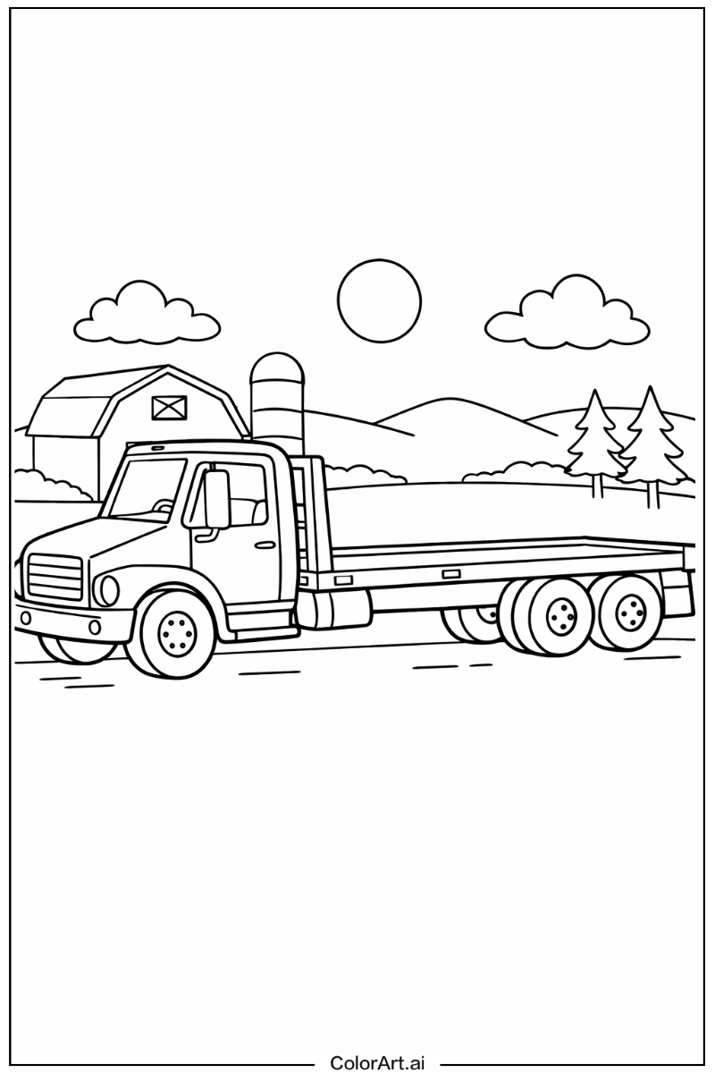 Flatbed Truck Design