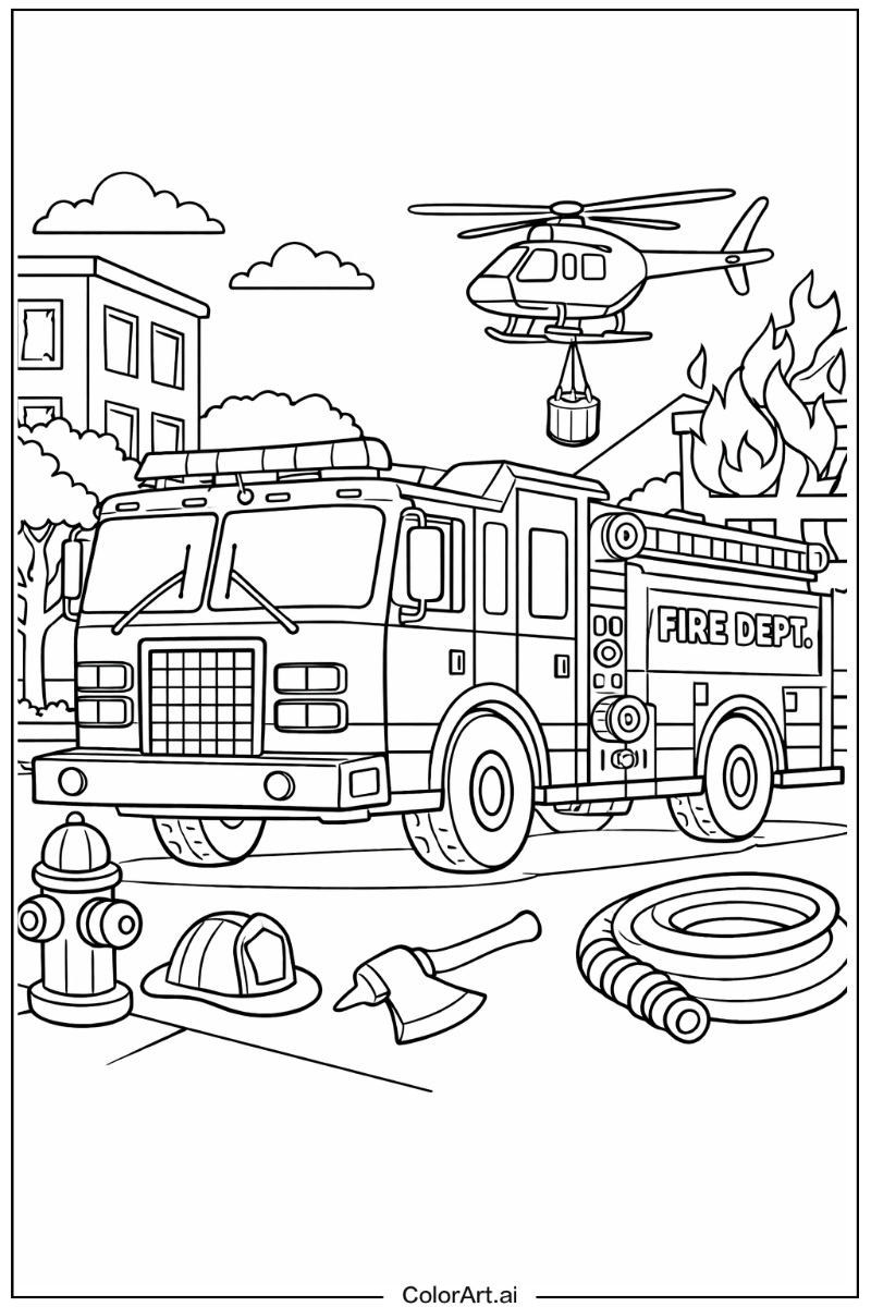 Engine Truck Scene 2