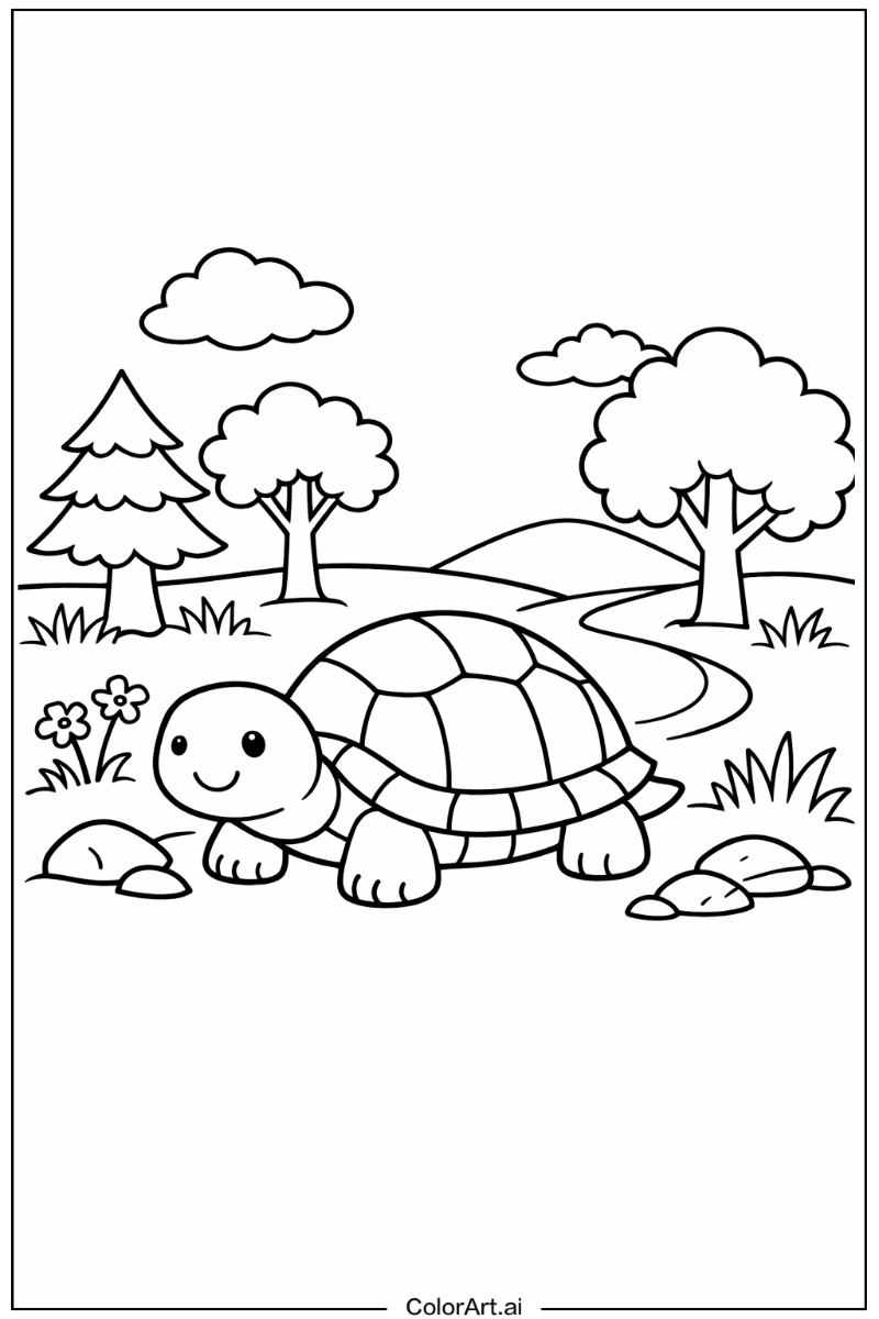 Turtle in Nature 3