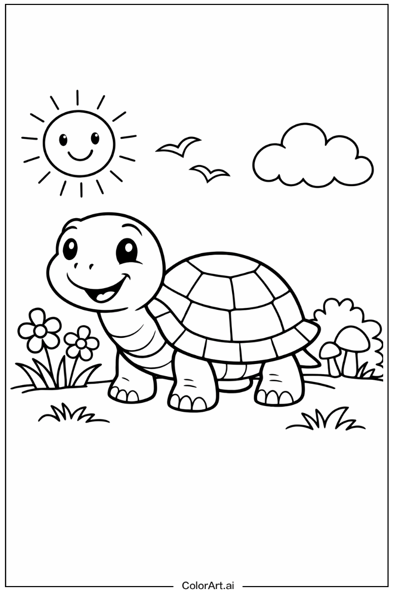 Smiling Turtle 3