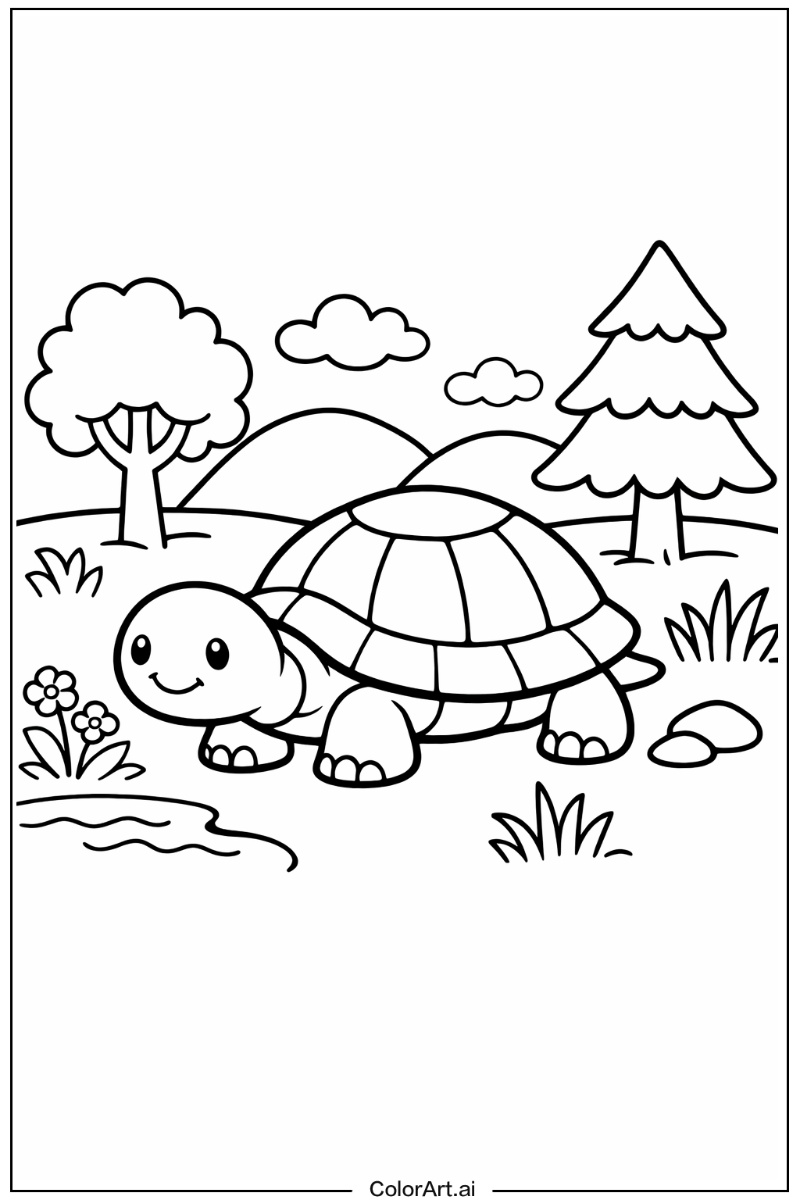 Turtle in Nature 4