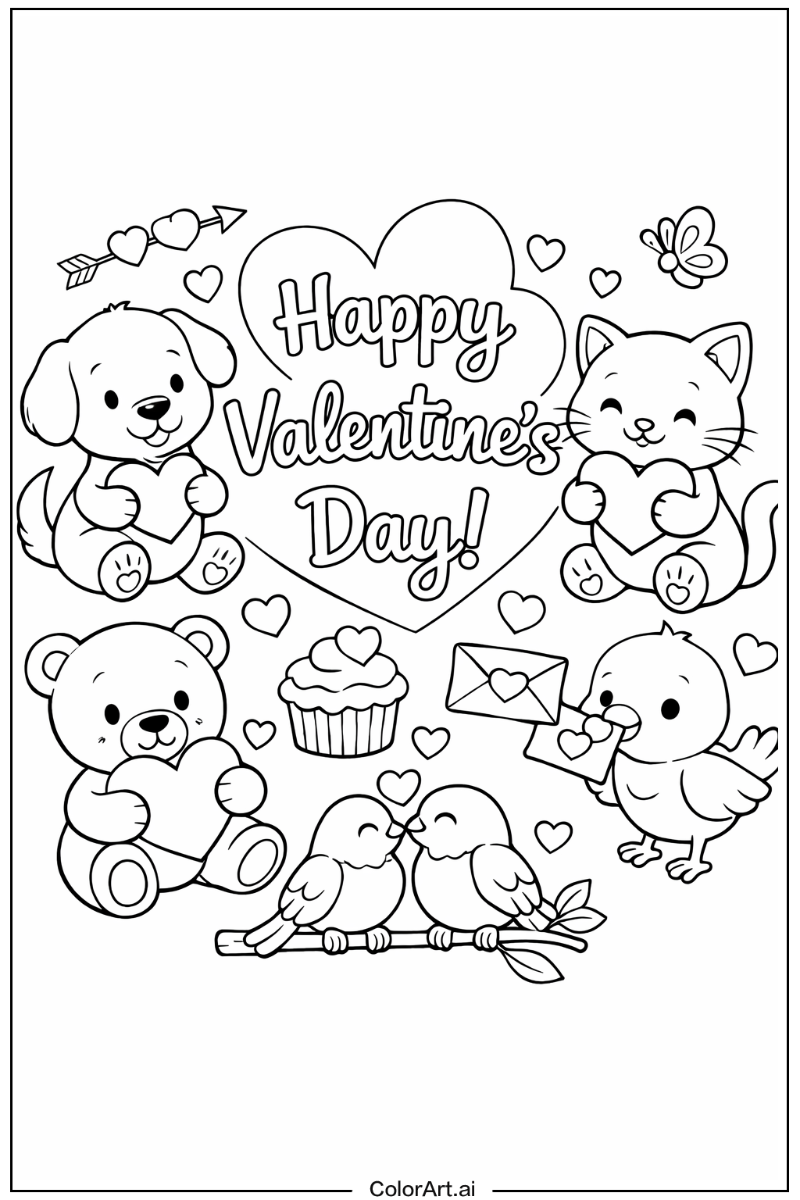 Valentine with Friends 3