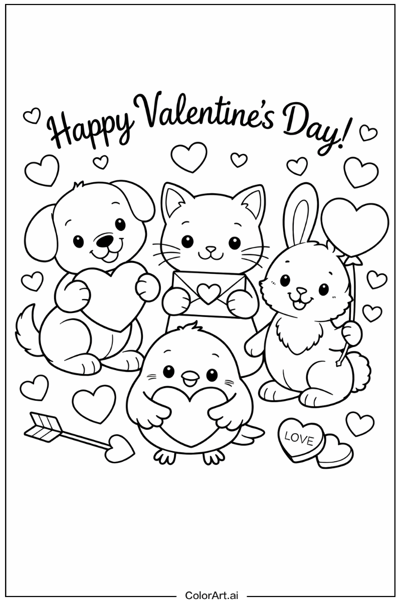 Valentine with Friends 4