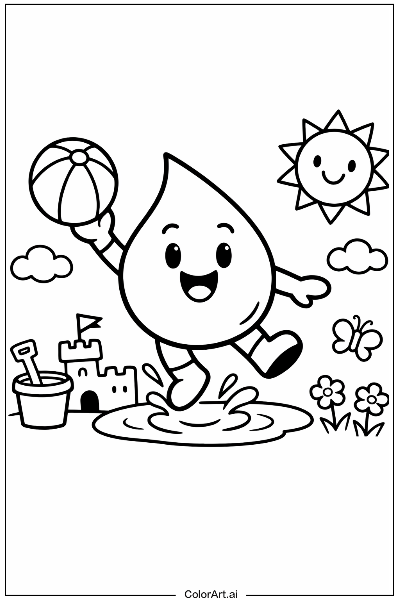 water Playing Outside 2