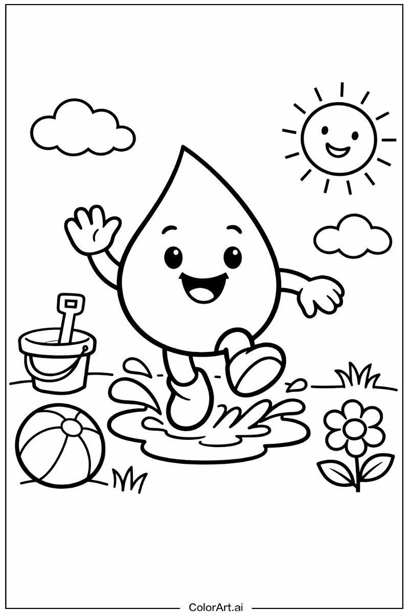 water Playing Outside 5