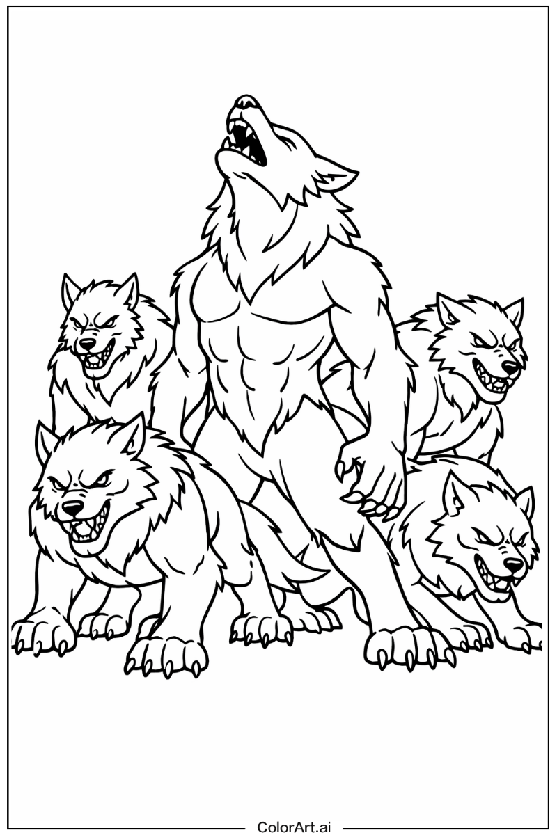 Werewolf pack Werewolf Design