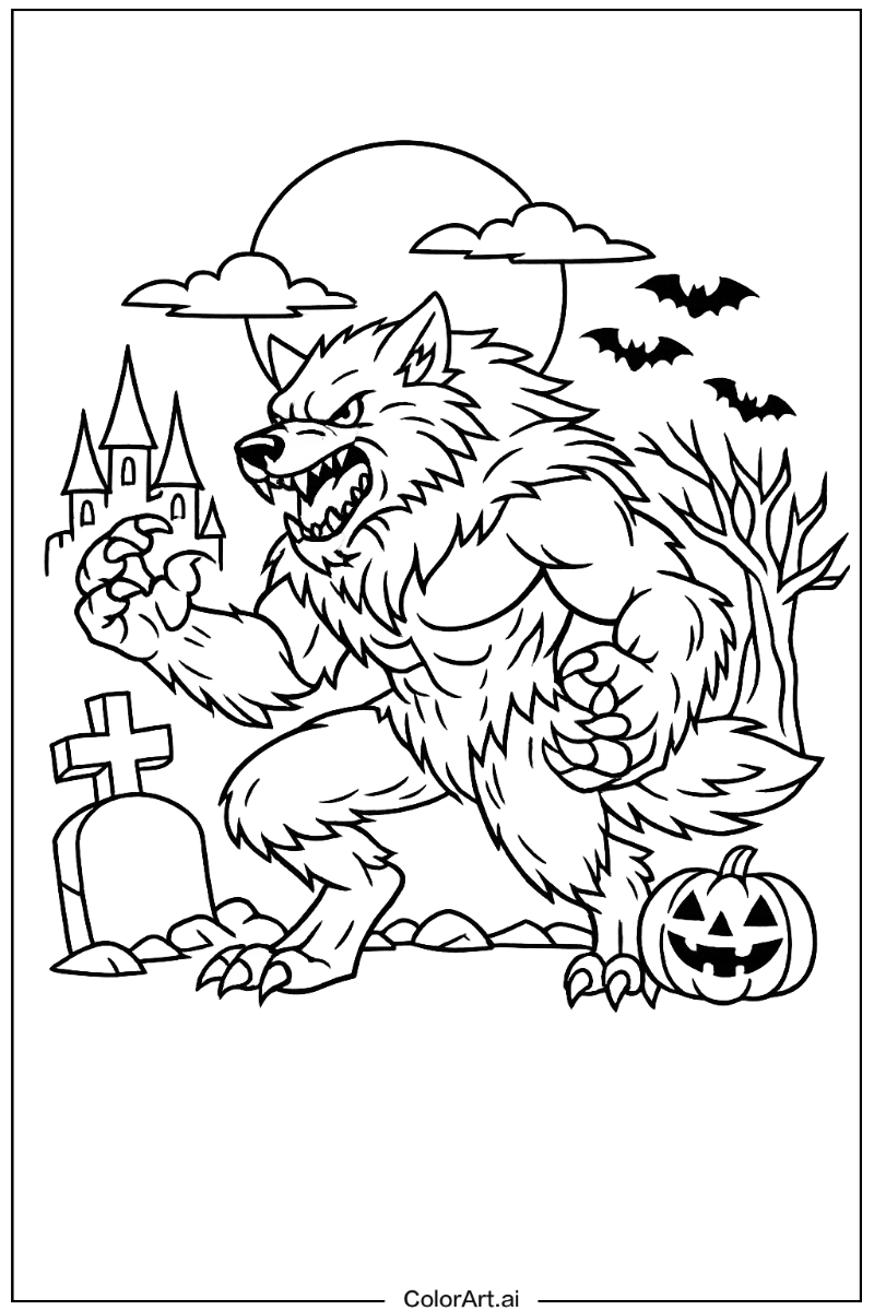 Gothic werewolf Werewolf Design