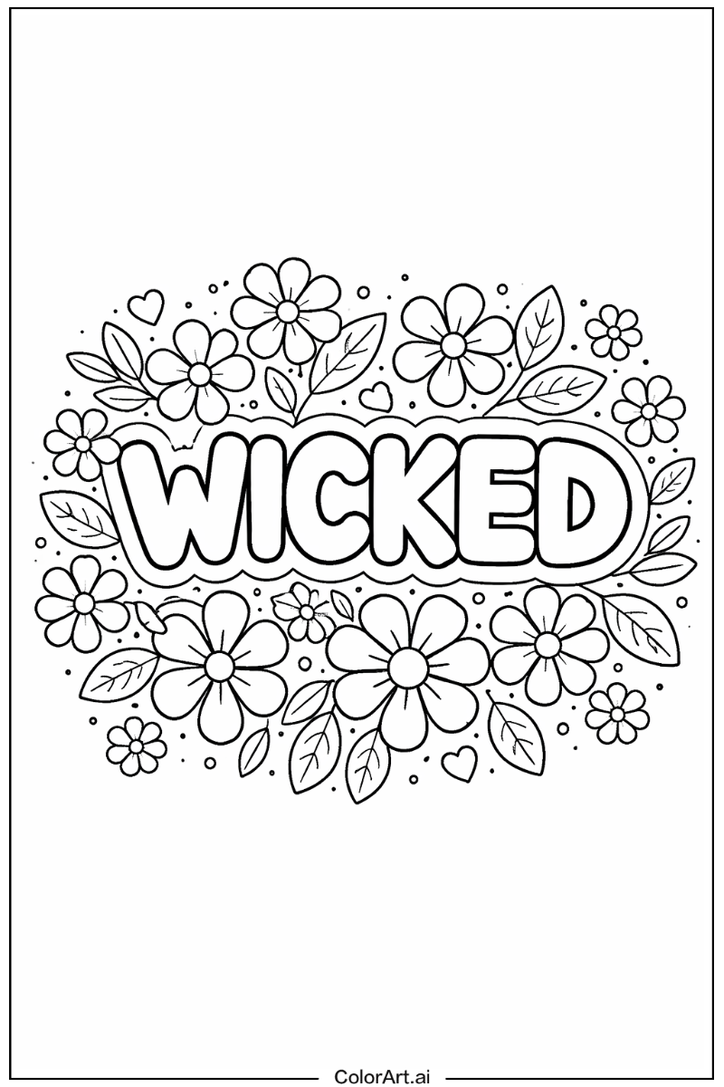 Wicked with Flowers 4