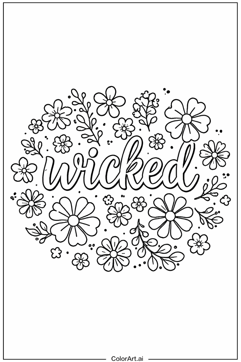 Wicked with Flowers 7