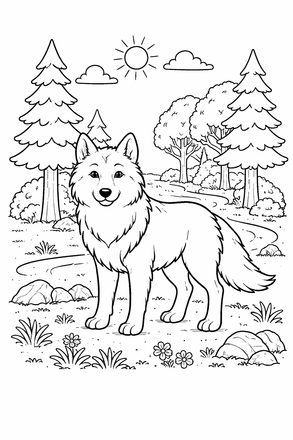 Wolf in Nature 3