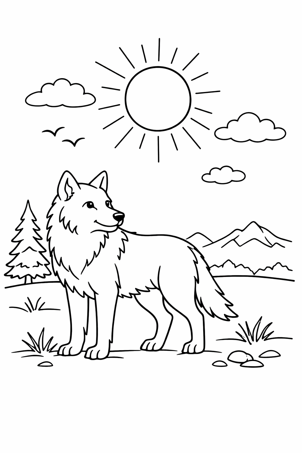 Wolf Under the Sun 1