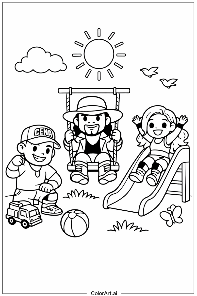 WWE Playing Outside 2