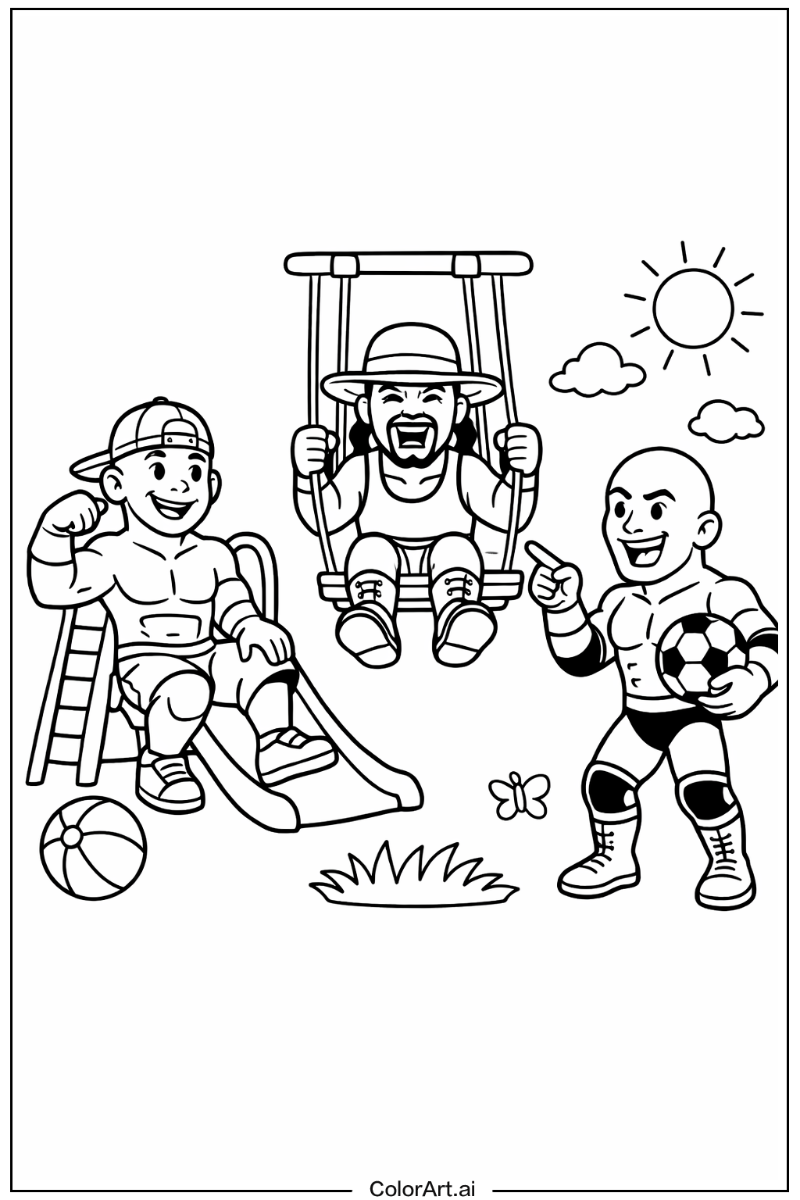 WWE Playing Outside 1