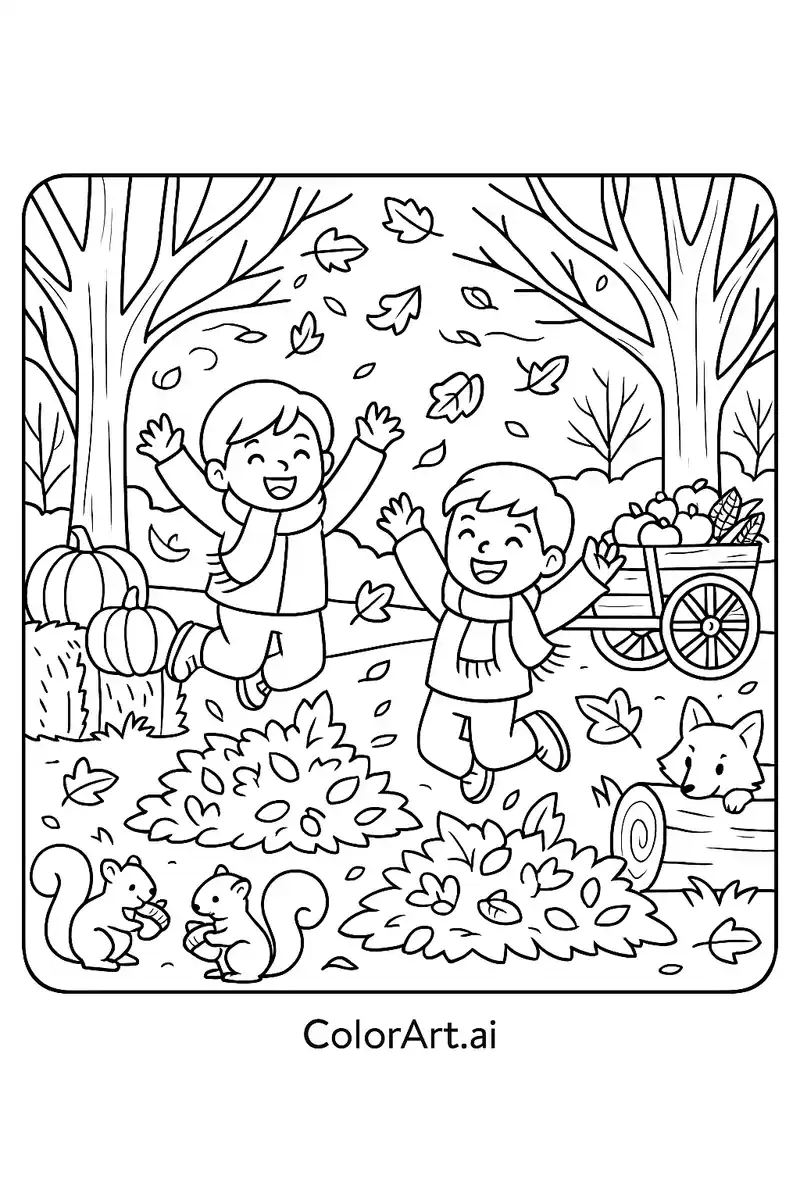 One Spring Coloring Page