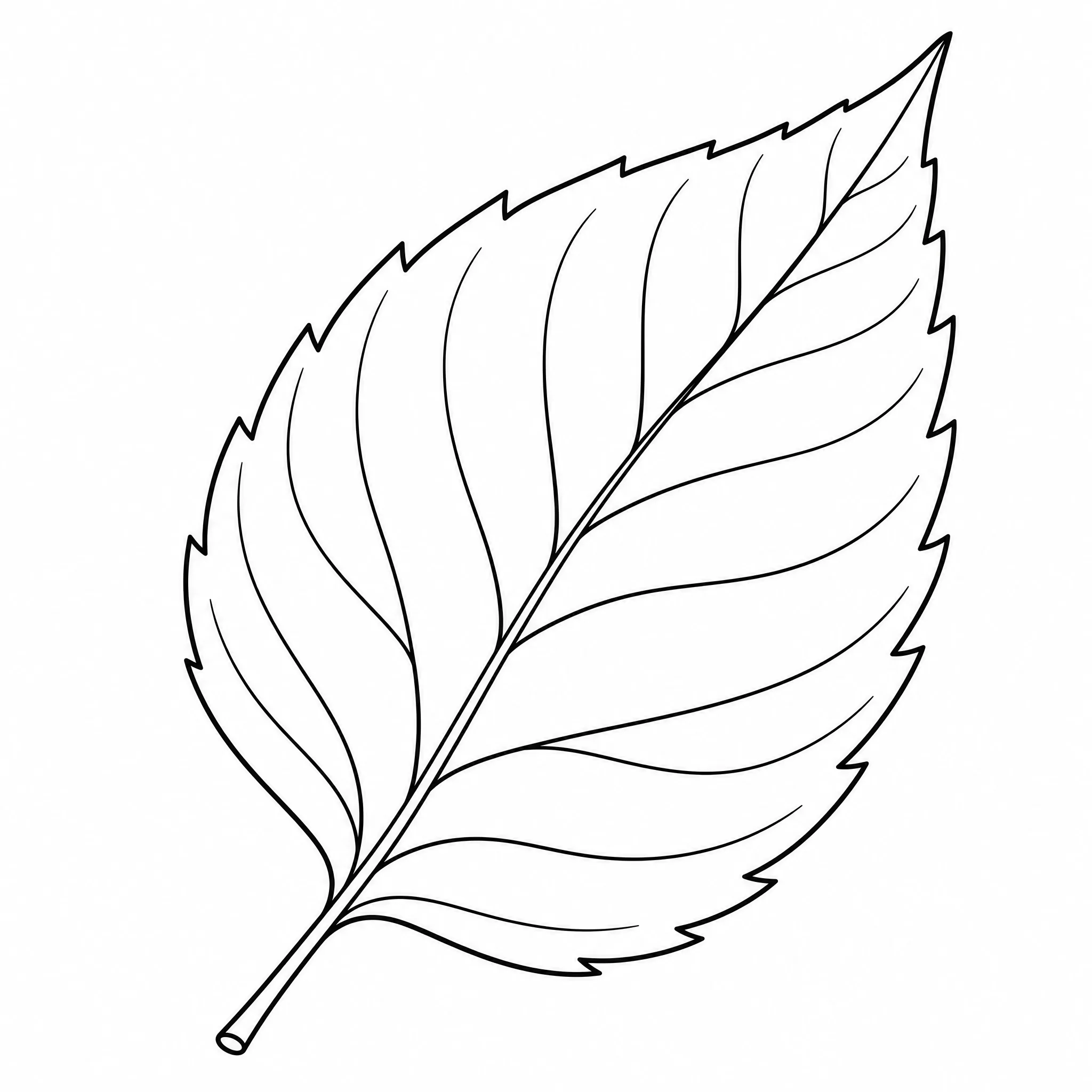A bold single-weight line art outline suitable for stencil reference