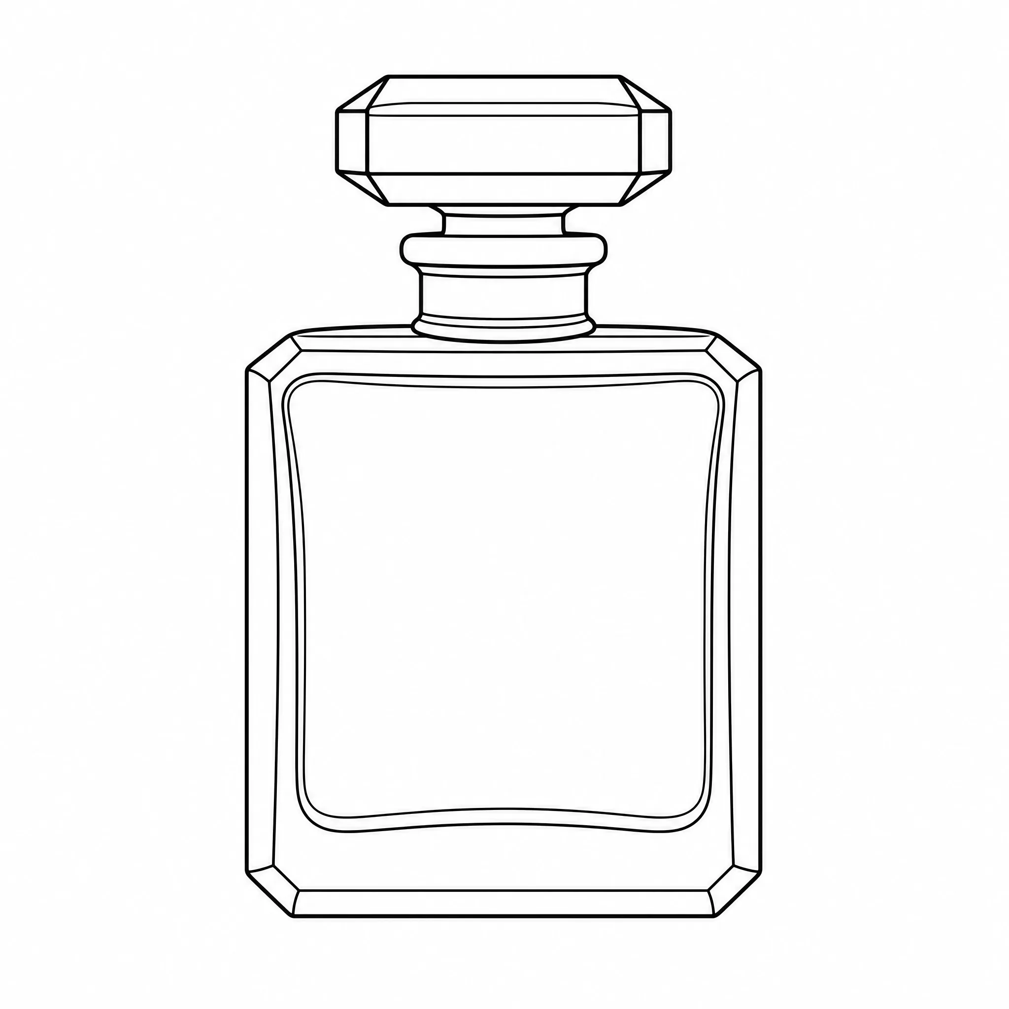 A product photo converted into a clean line drawing for design work